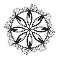 Isolated arabesque pattern Vector