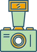 Old Camera Vector Icon