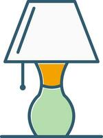 Table Lamp Vector Icon