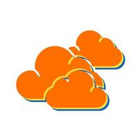 Cloudy Vector Icon