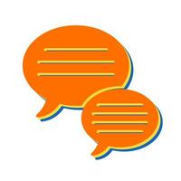 Speech Bubble Vector Icon