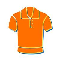 Polo Shirt Vector Icon