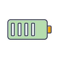 Full Battery Vector Icon