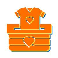 Cloth Donate Vector Icon