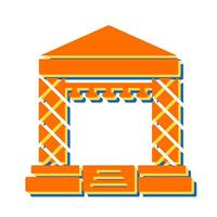 Stage Vector Icon