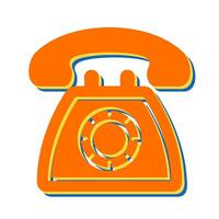 icono de vector de teléfono