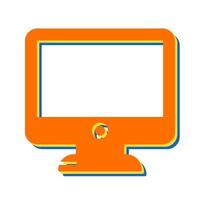 Monitor Vector Icon