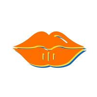 Lips Vector Icon