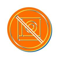 No Education Vector Icon