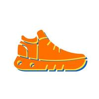 icono de vector de zapatillas