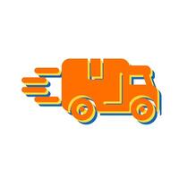 Delivery Truck Vector Icon