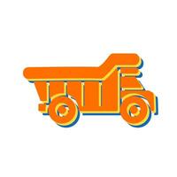 Dump Truck Vector Icon