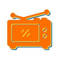 icono de vector de tv