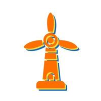 Windmill Vector Icon