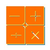 Math Symbols Vector Icon