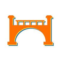 icono de vector de puente