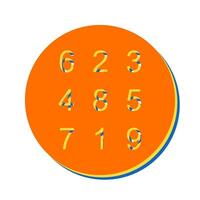 Number Theory Vector Icon