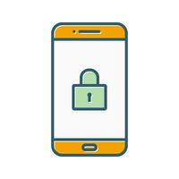 Lock Screen Vector Icon