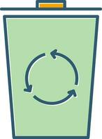 Recycle Bin Vector Icon