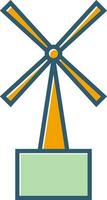 Windmills Vector Icon