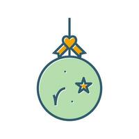 Christmas Ball Vector Icon