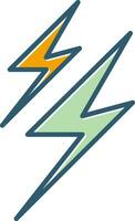 Lightning Vector Icon