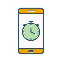 Clock App Vector Icon