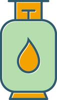 Gas Cylinder Vector Icon