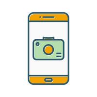 Camera App Vector Icon