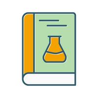 Chemistry Book Vector Icon