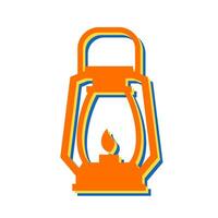 Gas Lamp Vector Icon