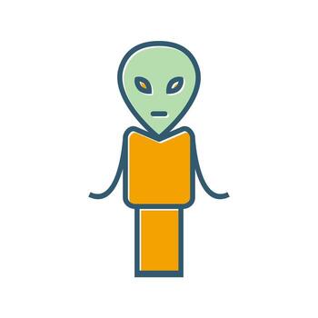 Alien Vector Icon