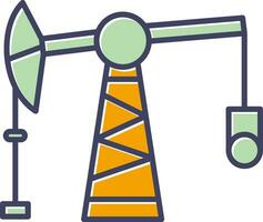 Pumpjack Vector Icon