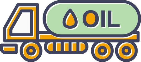 Tank Truck Vector Icon