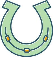 Horse Shoe Vector Icon