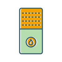 Gas Furnace Vector Icon