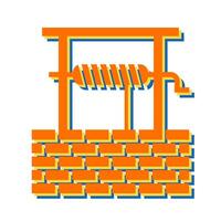 Water Well Vector Icon