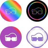 icono de vector de gafas