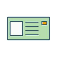 Identity Card Vector Icon