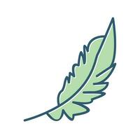 Feather Vector Icon