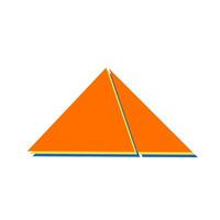 Pyramid Vector Icon