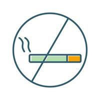 No Smoking SIgn Vector Icon