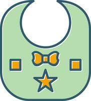 Baby Bib Vector Icon