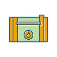 Oil Heater Vector Icon