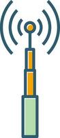 Telecome Tower Vector Icon