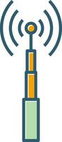 Telecome Tower Vector Icon