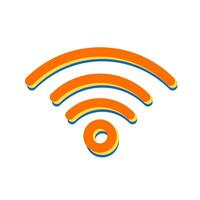 icono de wifi vector