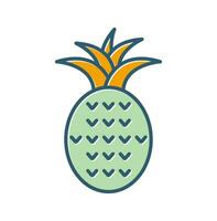 Pineapple Vector Icon