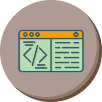 Coding Vector Icon