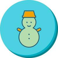 Snowman Vector Icon